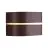 Nordlux Sibelis Luz De Pared Aluminium Marrón | IP44 - Apta para E27
