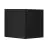 Nordlux Milda Kubi Luz De Pared Aluminium Negro 4.9W 290lm - 830 Luz Cálida