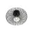 Nordlux Beroni Luz de techo Metal Negro | 403mm - Apta para E27