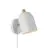 Nordlux Gaston Luz De Pared Metal y Madera Blanco | Apta para E27