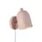 Nordlux Gaston Luz De Pared Metal y Madera Rosa | Apta para E27