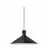 Nordlux Dorina 45 Colgante De Luz Metal Negro | Apta para 1x E27