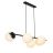 Nordlux Lilly Colgante De Luz Negro | Apta para 5x E14