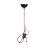 Emibig Colgante De Luz Bobi Acero Negro | Apta para 1x E27 - Max 15W