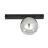 Emibig Luz de techo Fit Acero Negro | Apta para 1x E14 - Max 10W