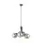 Emibig Colgante De Luz Nova Acero Negro | Apta para 4x E14 - Max 10W