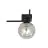 Emibig Luz de techo Imago Acero Negro | Apta para 1x E14 - Max 10W