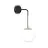 Emibig Luz De Pared Ognis Acero Negro | Apta para 1x E27 - Max 10W