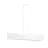 Emibig Colgante De Luz Gentor Acero Blanco | Apta para 3x E27 - Max 15W