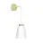 Emibig Luz De Pared Bolero Acero Blanco | Apta para 1x E27 - Max 15W