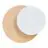 Emibig Luz De Pared Círculo Acero Blanco | Apta para 1x G9 - Max 8W