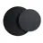 Emibig Luz De Pared Círculo Acero Negro | Apta para 1x G9 - Max 8W