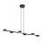 Emibig Colgante De Luz Megara Acero Negro | Apta para 6x GX53 - Max 12W