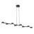 Emibig Colgante De Luz Megara Acero Negro | Apta para 8x GX53 - Max 12W