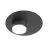 Emibig Luz de techo Bolx Acero Negro | Apta para 1x GX53 - Max 12W