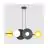 Emibig Colgante De Luz Volum Acero Negro | Apta para 6x G9 - Max 8W