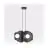 Emibig Colgante De Luz Elementi Acero Negro | Apta para 4x G9 - Max 8W