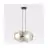 Emibig Colgante De Luz Elementi Acero Marrón | Apta para 4x G9 - Max 8W