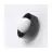Emibig Luz De Pared Lulu Acero Negro | Apta para 1x G9 - Max 8W