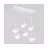 Emibig Colgante De Luz Ritual Acero Blanco | Apta para 6x G9 - Max 8W