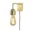 It's about RoMi Luz De Pared Madrid Hierro Oro S | Apta para 1x E27 