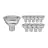 Multipack 10x Noxion Foco LED GU5.3 MR16 7.5W 621lm 60D - 840 Blanco Frio | Regulable - Reemplazo 50W