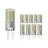 Multipack 10x Noxion Bolt LED Capsule G9 4.8W 600lm - 827 Luz muy Cálida | Reemplazo 50W