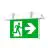 Noxion LED Señal de salida de emergencia 1W 20lm - 860 Luz de Día | Emergeny 3H - Autotest - incl. 4 directions
