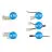 Noxion Tiras LED Naga - Conector Solamente Color 10mm - Grande 50pcs