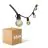 D'Lite LED Luces de cadena Sparkl 15m 4W 250lm - 827 Luz Muy Cálida | IP44 - 5x Conectable