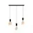 Calex XXL Oro Con Filamento Set completo - Including 3 XXL Bulbos + Cordset Rectangular base