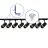 Bright Choice Set completo 1-Fase Rail L 1,5 x 2 Metro Negro | incl. 8x Foco + GU10 2700K 3W Regulable + Tapa Final, Conector de Alimentación y L -Conector 