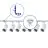 Bright Choice Set completo 1-Fase Rail L 1,5 x 2 Metro Blanco | incl. 7x Foco + GU10 2700K 3W Regulable + Tapa Final, Conector de Alimentación y L -Conector 