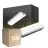 Multipack 10x Bright Choice Plafón LED Techo/Pared Negro 3W 280lm - 830 Luz Cálida | IP66