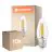 Multipack 10x Ledvance Classic LED E27 Vela Con Filamento Clara 3.4W 470lm - 827 Luz Muy Cálida | Regulable - Reemplazo 40W