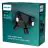 Philips Runner Foco LED Metal Negro | Apta para 4x GU10