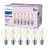 Multipack 6x Philips Bulbo LED E27 Pera Con Filamento Clara 7W 850lm - 840 Blanco Frio