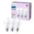 Multipack 3x Philips Bulbo LED E27 Pera Mate 13W 1521lm - 840 Blanco Frio