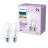 Multipack 2x Philips Bulbo LED E27 Pera Mate 13W 1521lm - 827 Luz Muy Cálida