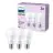 Multipack 3x Philips Bulbo LED E27 Pera Mate 13W 1521lm - 827 Luz Muy Cálida