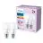 Multipack 2x Philips Bulbo LED E27 Pera Mate 5W 470lm - 827 Luz Muy Cálida