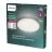 Philips LED Luz de techo Wincel Blanco 40W 4300lm - 865 Luz De Día | Regulable - Mando A Distancia
