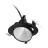 Philips Foco LED Greenspace Accent Elbow Aluminium Negro 31W 3900lm 36D - 930 Luz Cálida | 163mm - IP20 - Mejor Reproducción De Color - Interact Regulable