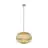 Eglo Colgante De Luz Amsfield Acero Marrón | IP20 - Apta para 1x E27 