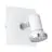 Eglo Luz De Pared Tamara 1 Acero Blanco Cromo 2.8W 250lm - 830 Luz Cálida | IP44 - Incl. 1x GU10