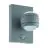 Eglo Luz De Pared Sesimba 1 Acero Plata Up & Down 3W 330lm - 830 Luz Cálida | IP44 - Sensor de Movimiento y Luz