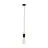 Eglo Colgante De Luz Pozueta Acero Negro | IP20 - Apta para 1x E27 