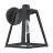 Eglo Luz De Pared Mirandola Aluminium Negro | IP44 - Apta para 1x E27