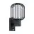 Eglo Luz De Pared Ravello Acero Negro | IP44 - Apta para 1x E27 - Sensor De Movimiento