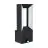Eglo Luz De Pared Riforano Aluminium Negro 5W 550lm - 830 Luz Cálida | IP44 - Sensor De Movimiento